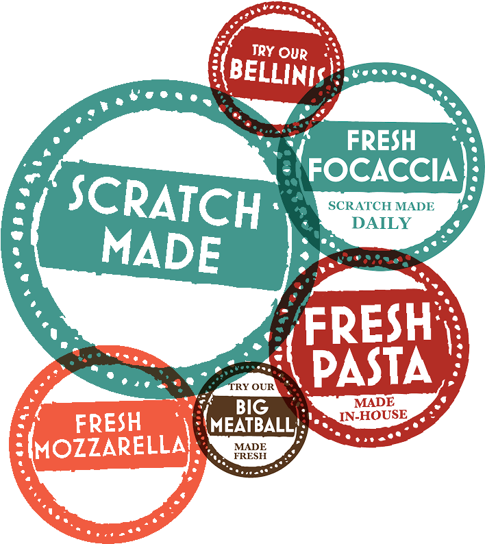 Scaddabush Italian Kitchen & Bar - Circle (720x800), Png Download