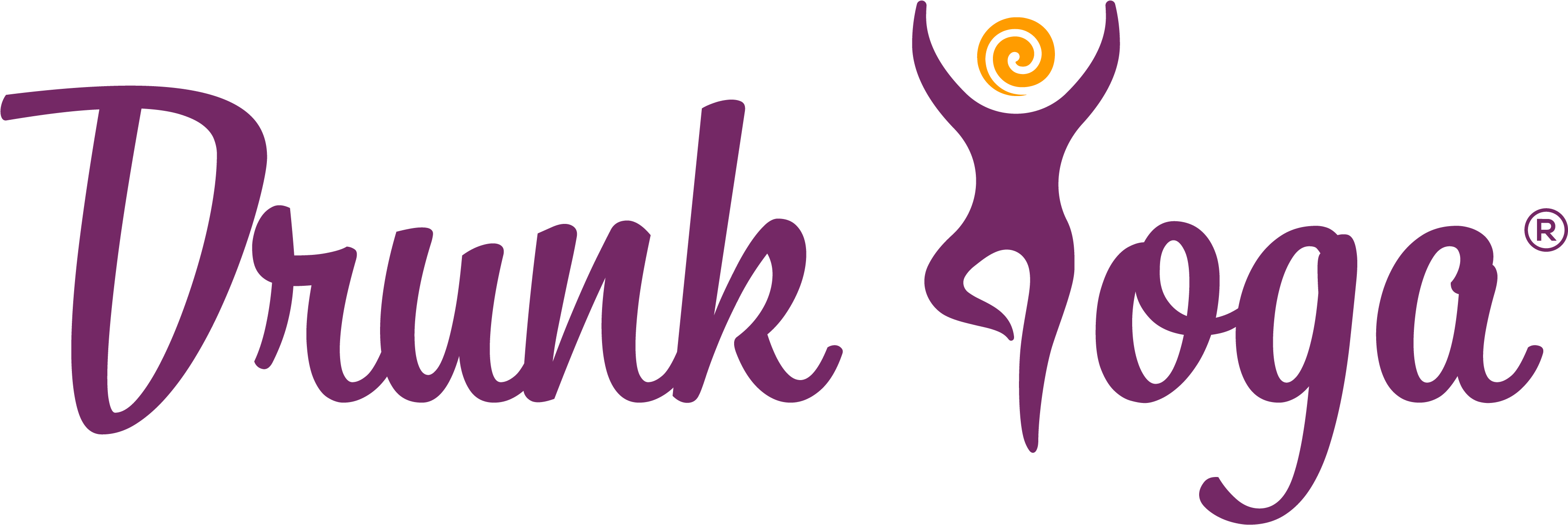 Drunk Yoga-1 Copy - Calligraphy (5019x3373), Png Download