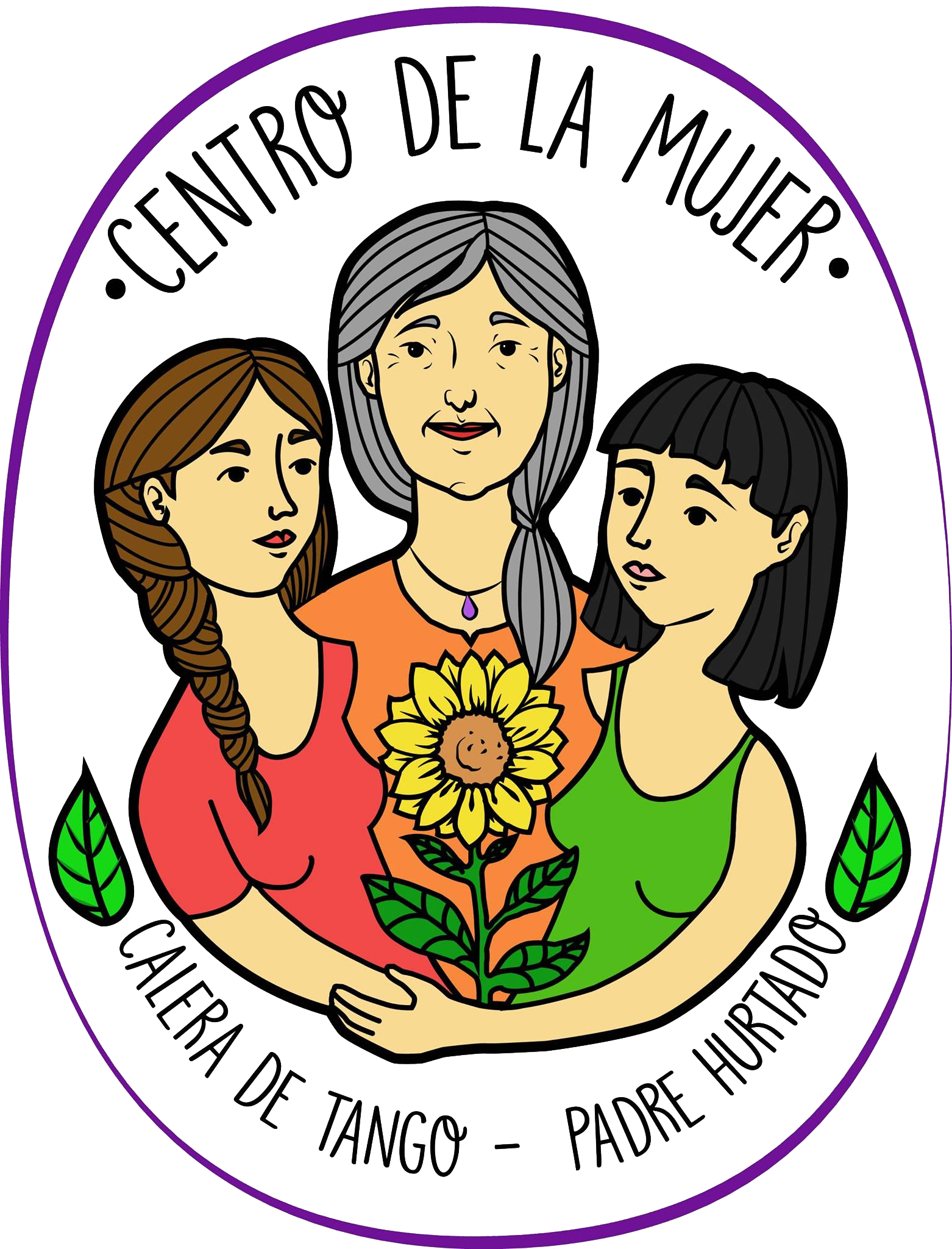 Logo Centro Mujer - Cartoon (1562x2048), Png Download