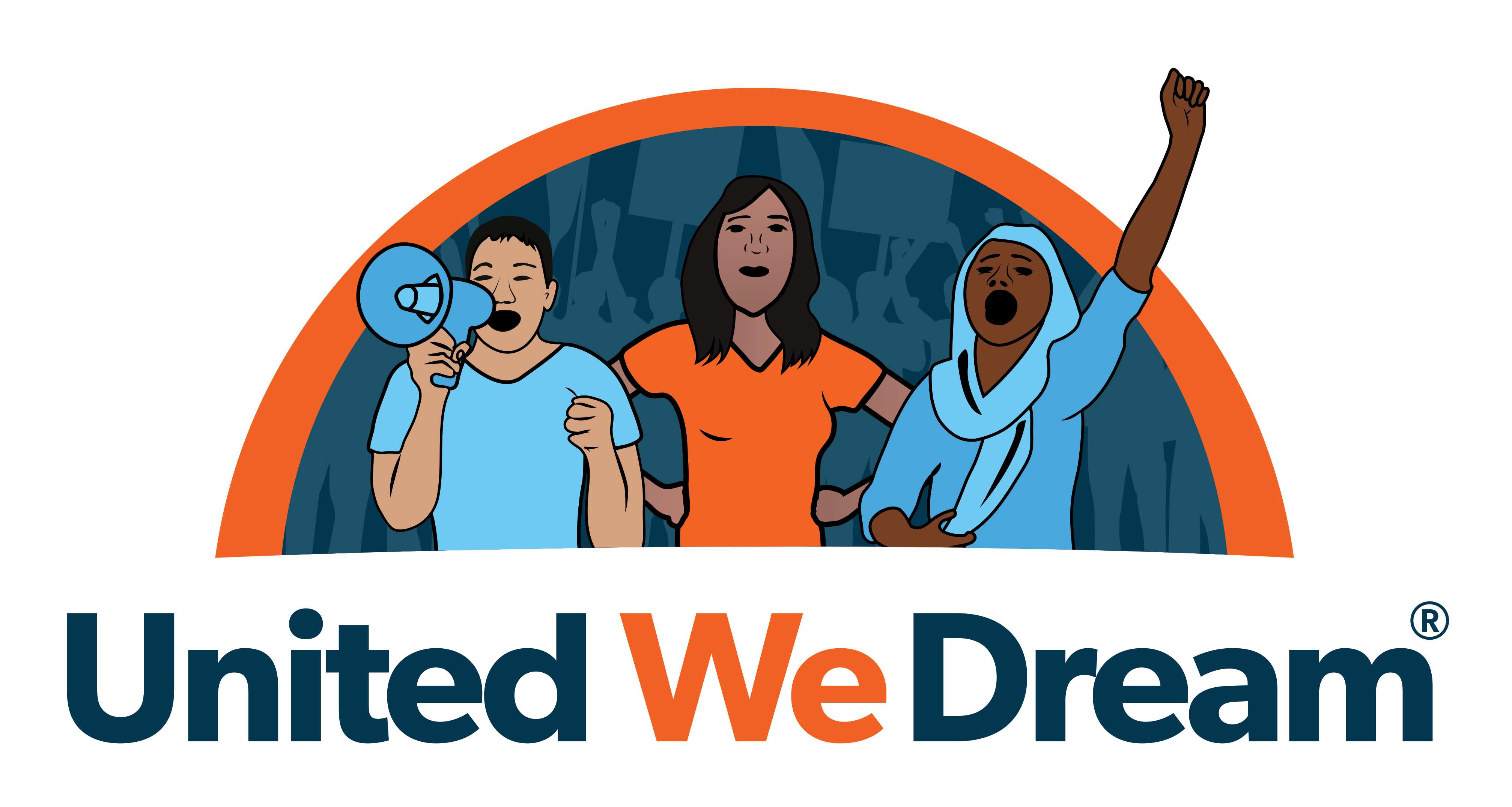 Dream Png - United We Dream Logo (4047x2190), Png Download