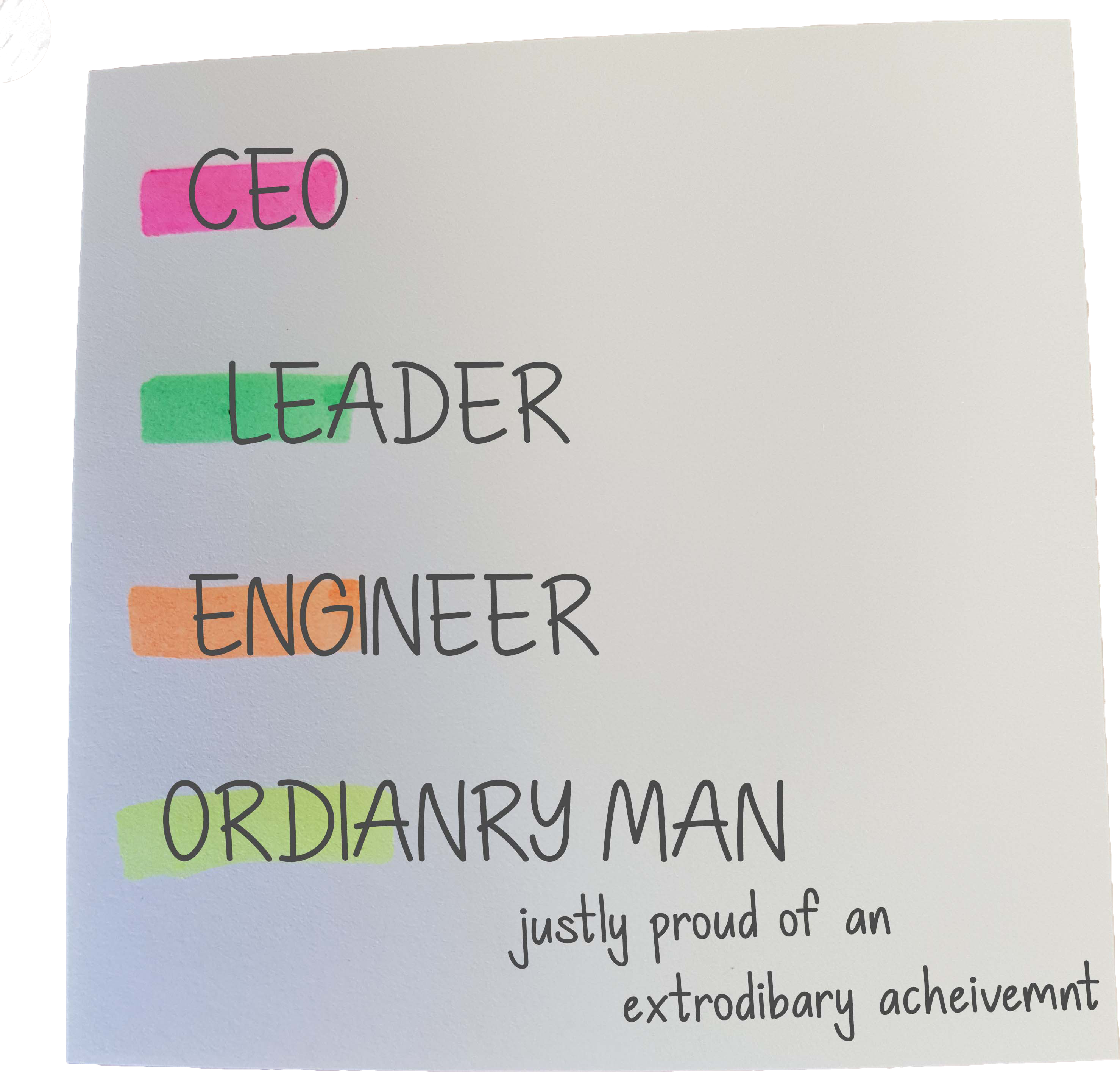 A Moment Of Reflection - Handwriting (3038x2915), Png Download