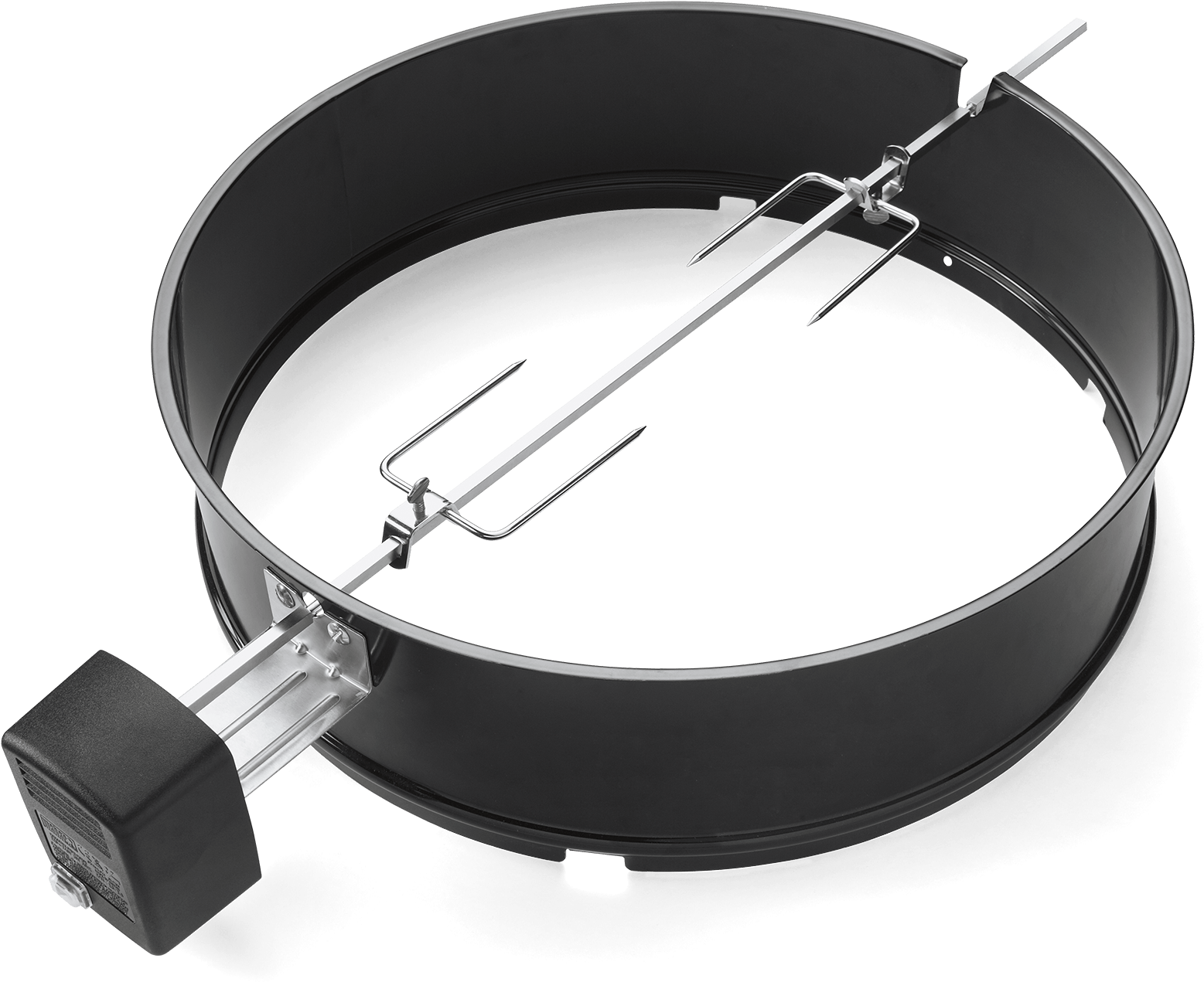 Image For Capacity Demonstration Purposes Only - Weber Kettle Rotisserie (1800x1800), Png Download