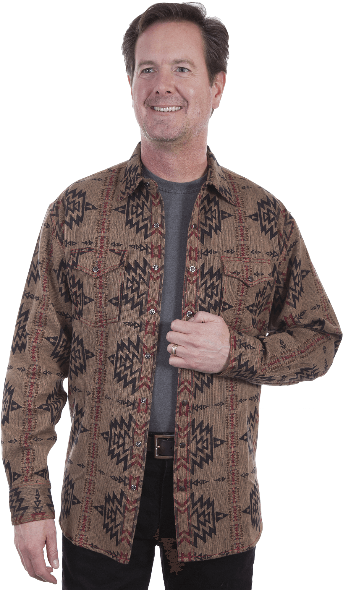 Tr 067 Tan - Sweater (1202x2000), Png Download