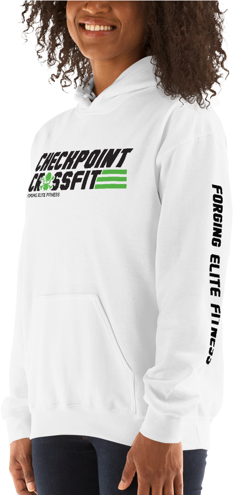White Hoodie - Sweatshirt (1000x1000), Png Download
