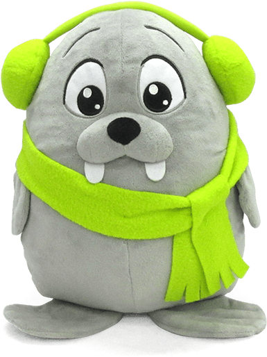 Snuggle N Hug Walrus Plush 650 - Snuggle And Hug Arctic Friends (650x650), Png Download