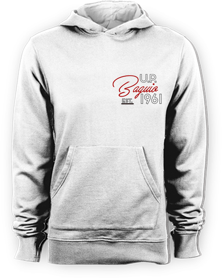 Up Baguio Embroidered White Hoodie - Cage The Elephant Moletom (1000x1000), Png Download