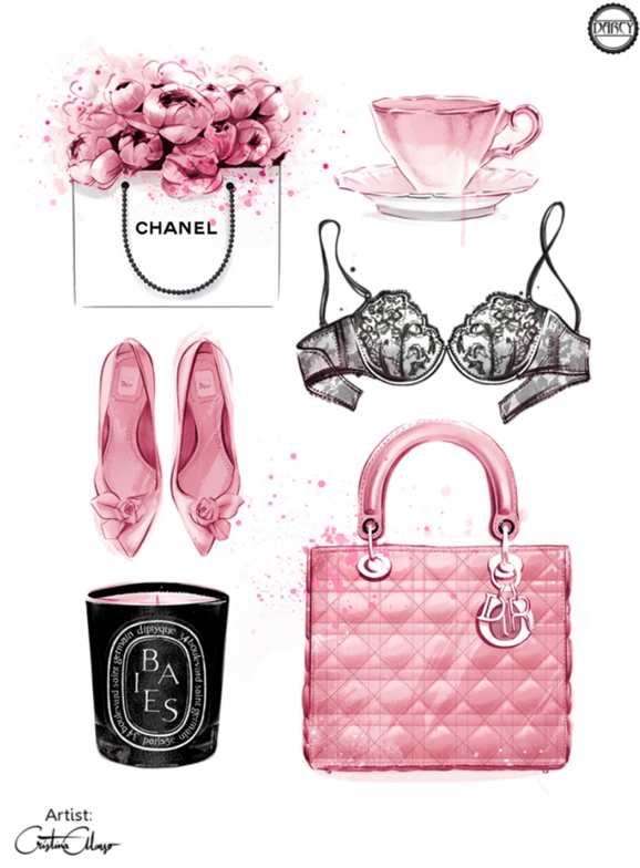 Chanel Clipart Chanel Shoe - Coco Chanel Print Outs (613x800), Png Download