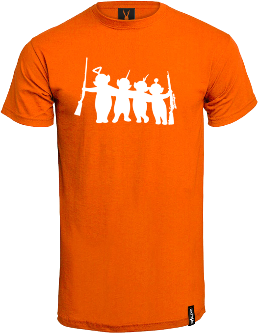 Teletubbies - Orange - Active Shirt (615x765), Png Download