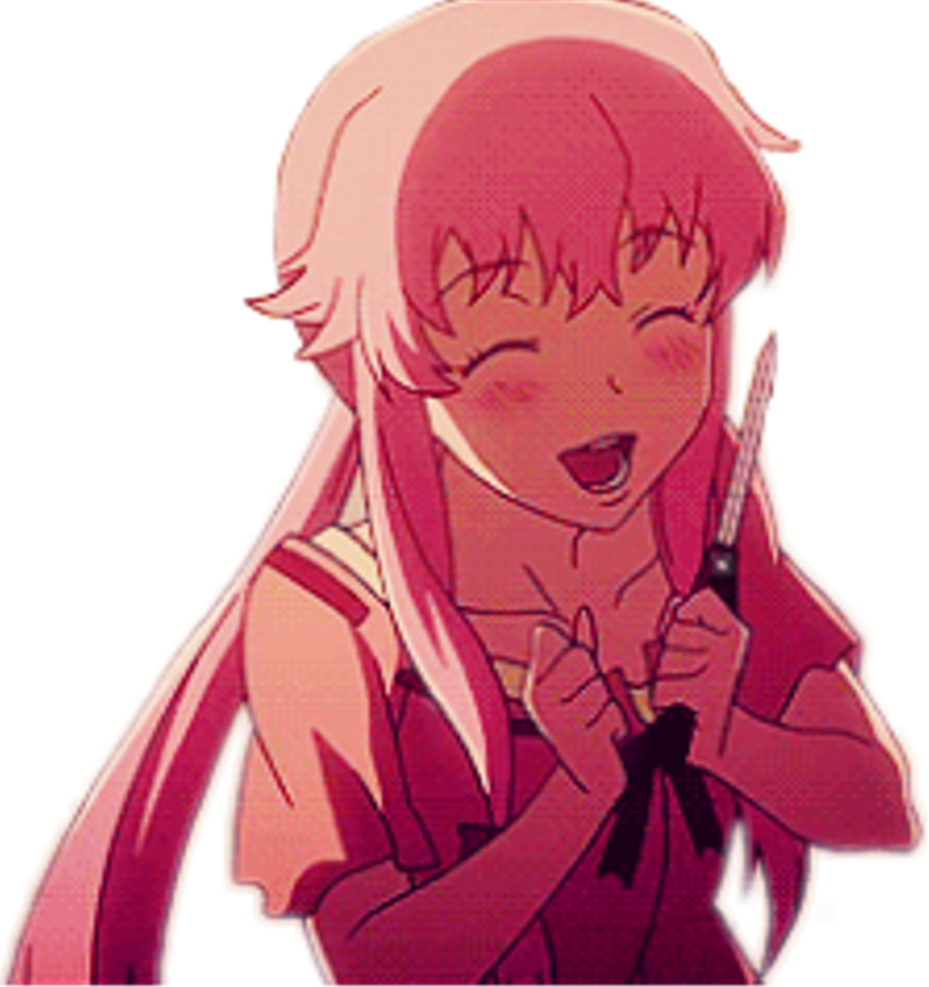 #yuno #yunogasai #mirainikki #gasai #gasaiyuno #gasai - Yuno Gasai Png (1024x1088), Png Download