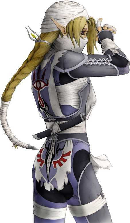 Photo Zeldasheik1 - Zelda Ocarina Of Time Female Characters (500x787), Png Download