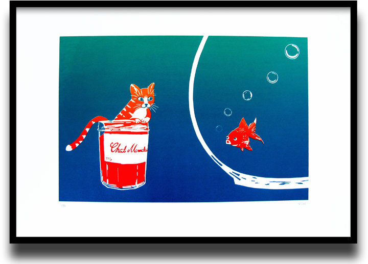 Marmalade Cat - Illustration (850x567), Png Download