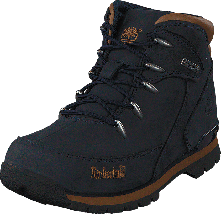 3072r Euro Rock Hiker Blue - Blå Timberland Sko Barn (705x682), Png Download