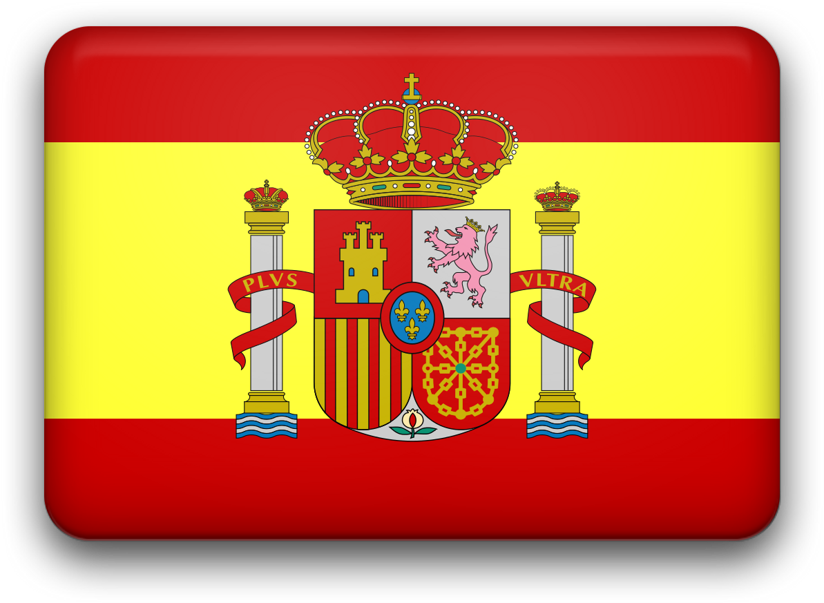 Spanish Flag Symbol Png Spain Flagspanish Flag Png - De Donde Es El Código +34 (1280x960), Png Download