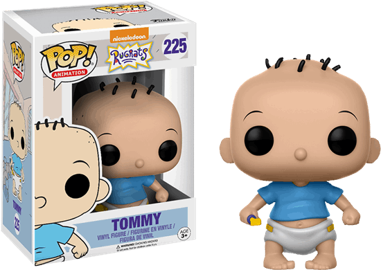 Tommy Pickles Pop Vinyl Figure - Pop Vinyl Rugrats (600x600), Png Download