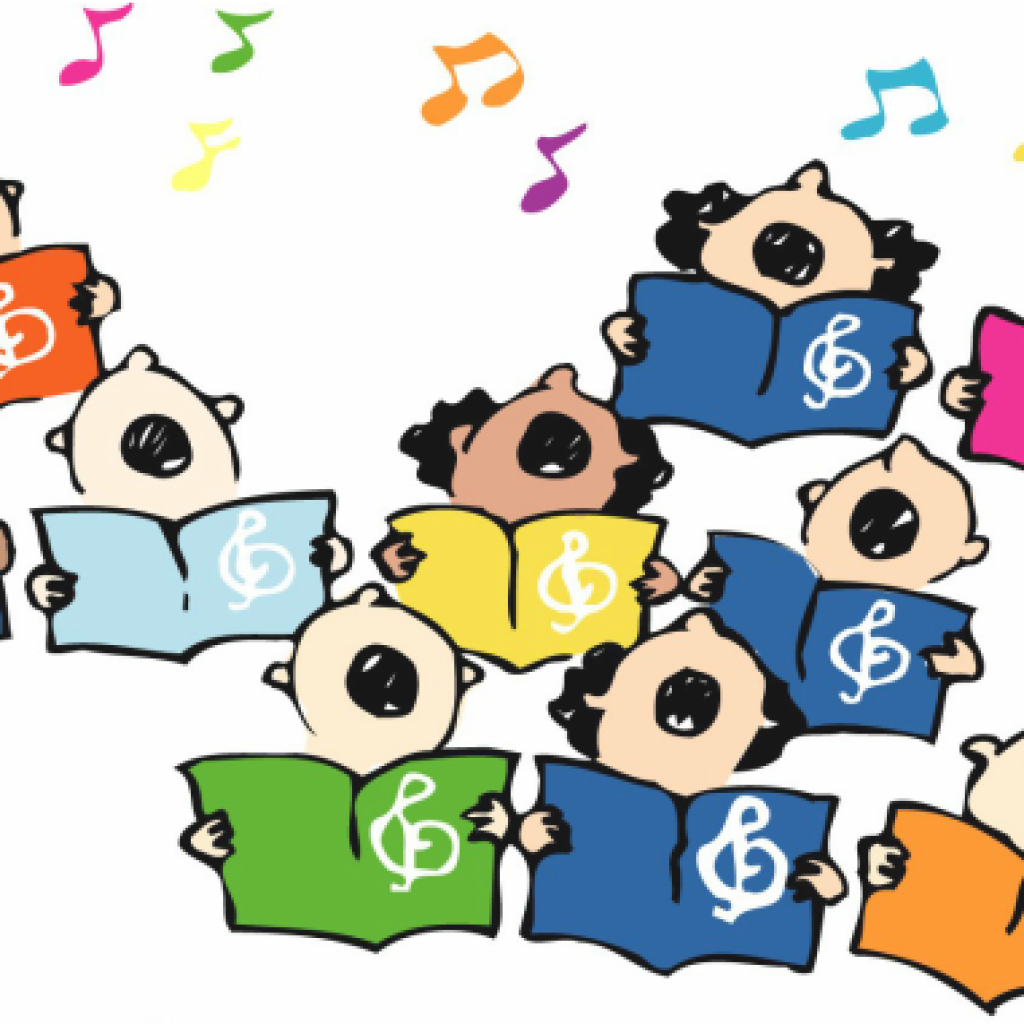 Clip Black And White Library Chorus St Patricks Day (1024x1024), Png Download