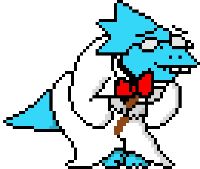 Britishtale Alphys {a Work In Progress Au} - Alphys Undertale Sprite (790x670), Png Download