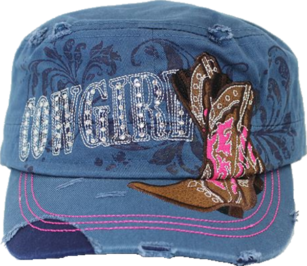 Cowgirl-jeans - Baseball Cap (600x520), Png Download