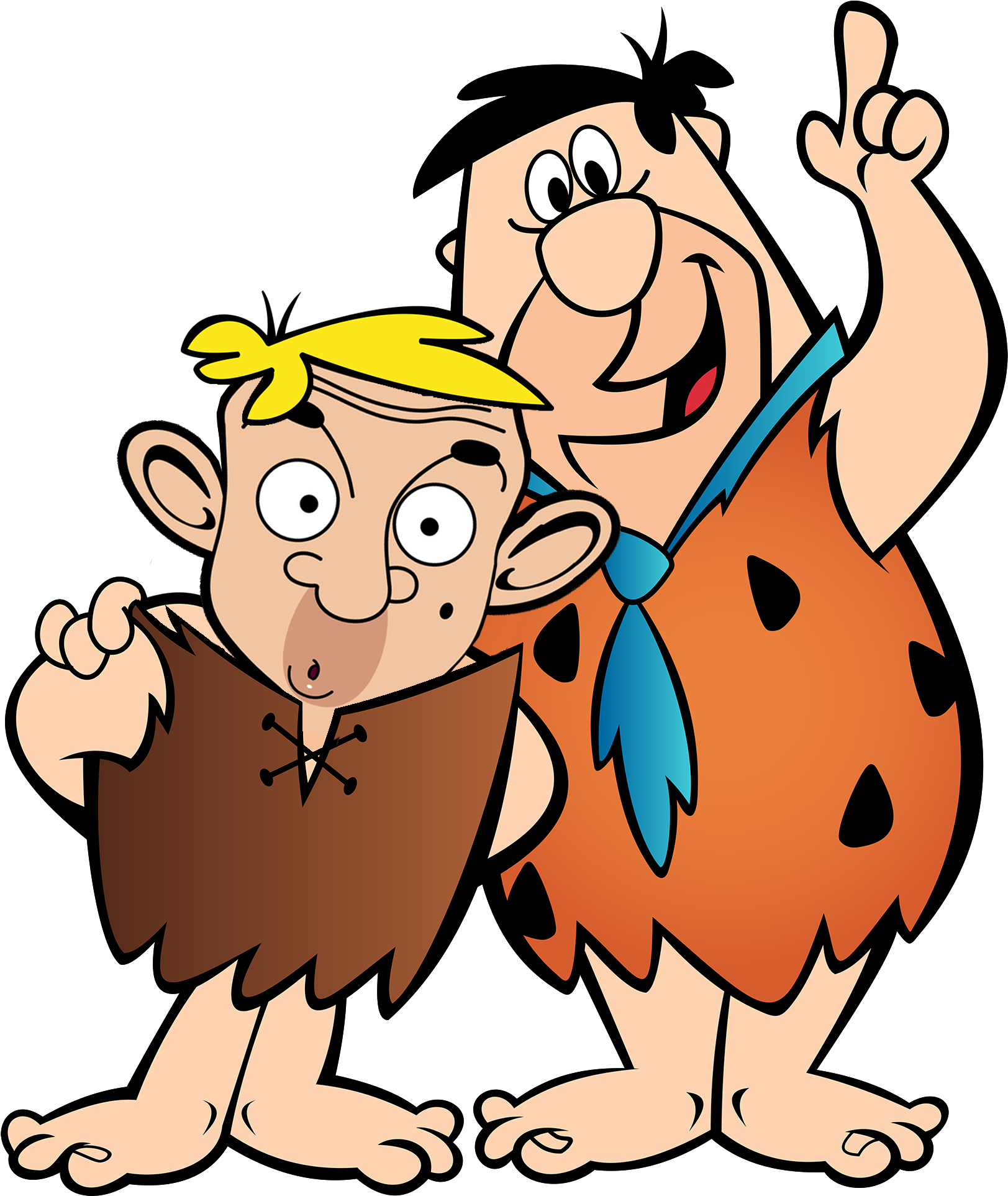 Beany Rubblehybrid Hoopla - Flintstones Png (1668x1980), Png Download