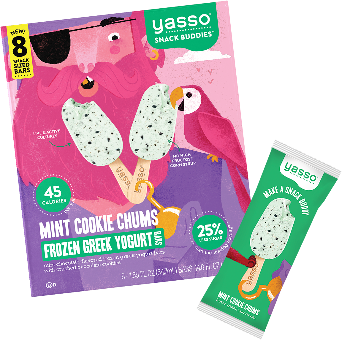 Yasso Snack Buddies (1234x1234), Png Download