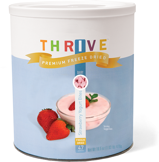 Strawberry Yogurt Bites - Thrive Freeze Dried Yogurt Bites (600x600), Png Download