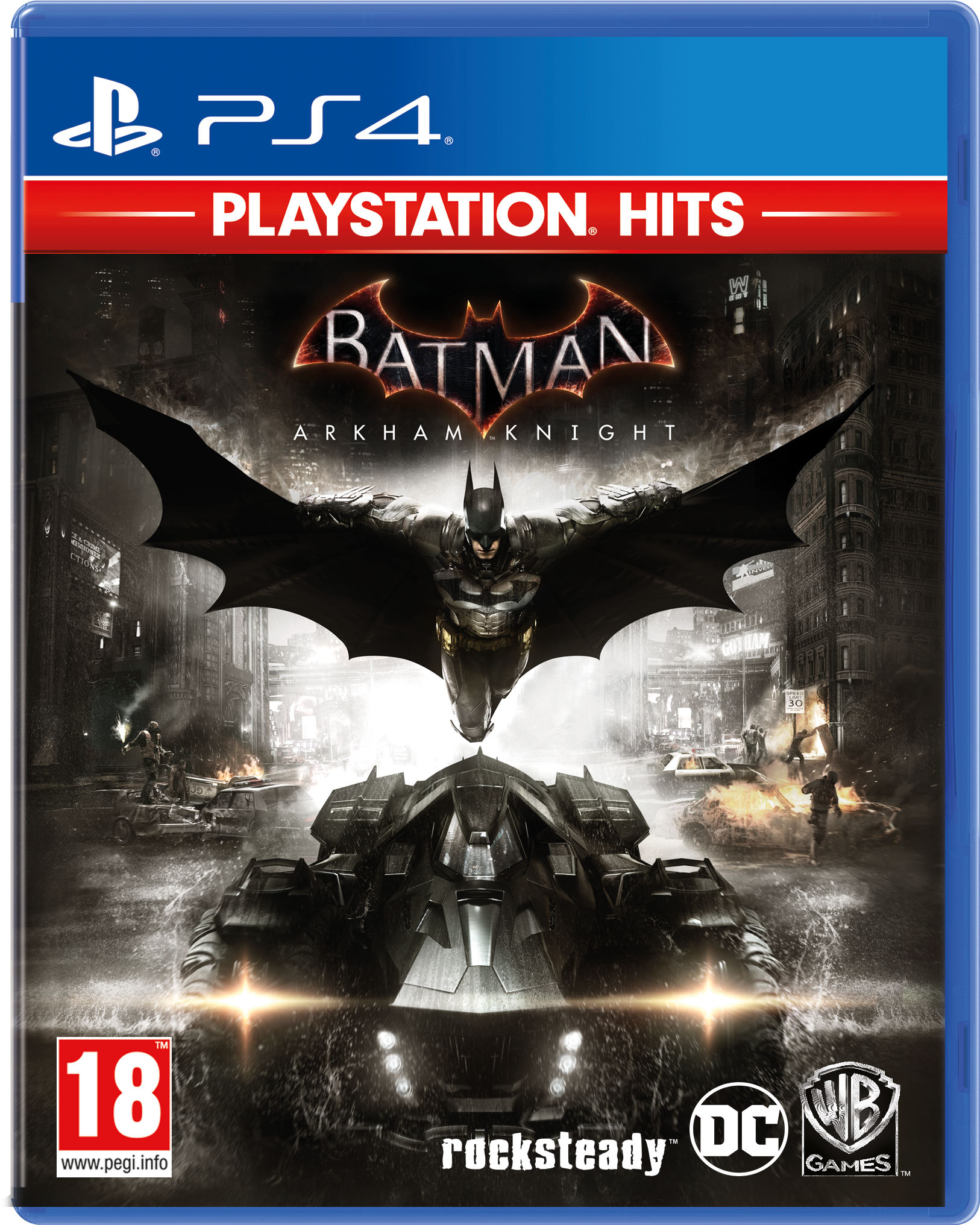 Batman Arkham Knight Playstation Hits (1875x2227), Png Download
