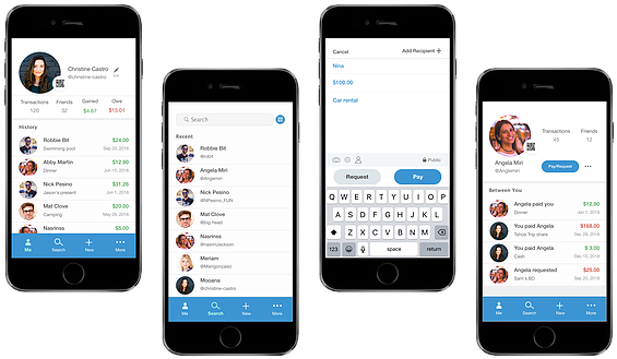 Why A New Venmo - Iphone (1366x364), Png Download