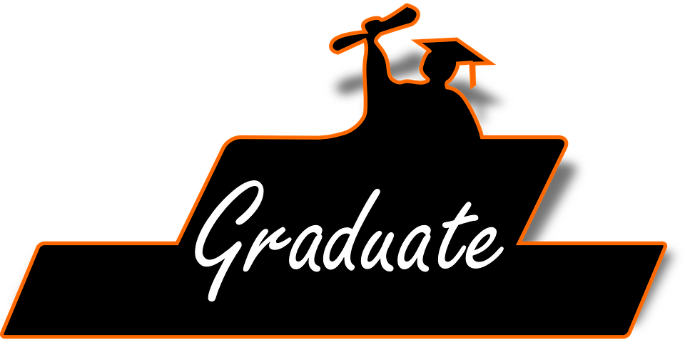 Clip Art Download Oregon High School Rate Up Slightly - Graduate Png (960x480), Png Download