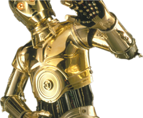 Star Wars Roboter Gold (640x480), Png Download