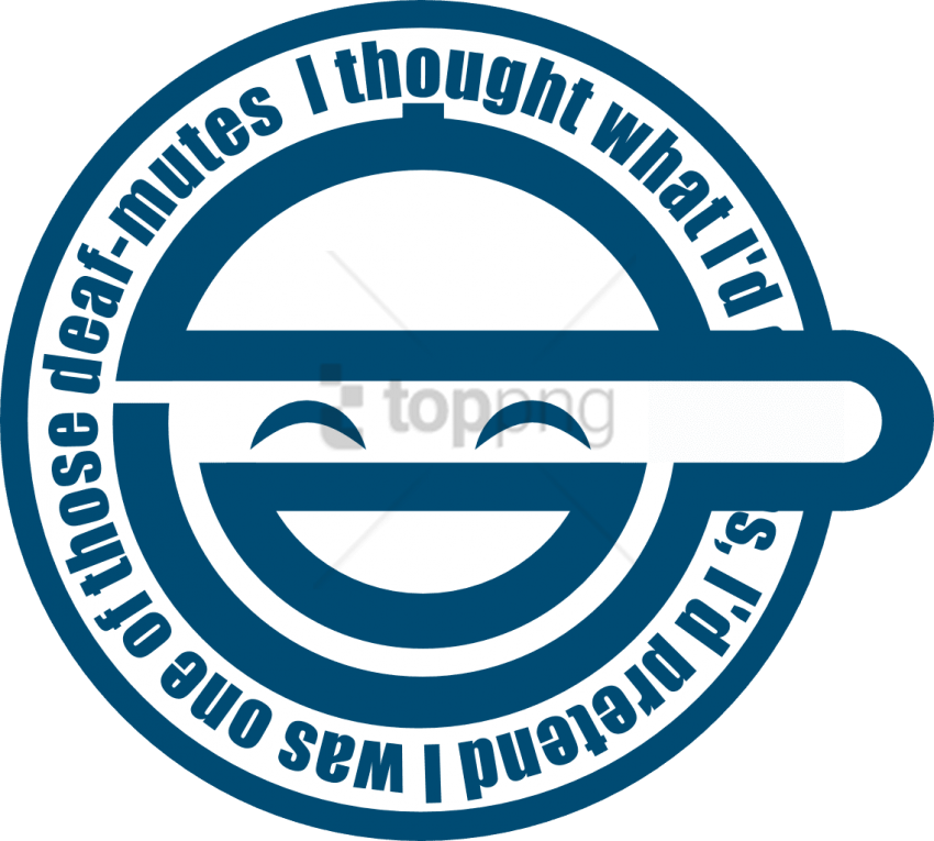 Free Png Laughing Man Png Image With Transparent Background - Laughing Man Logo Png (850x765), Png Download