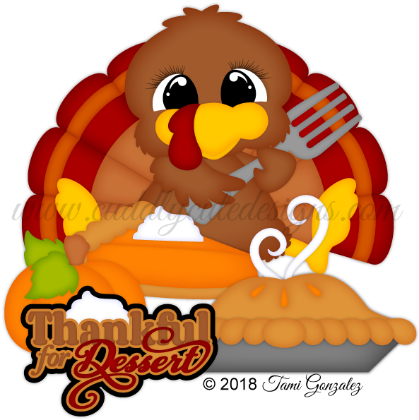 Thankful For Dessert (600x600), Png Download