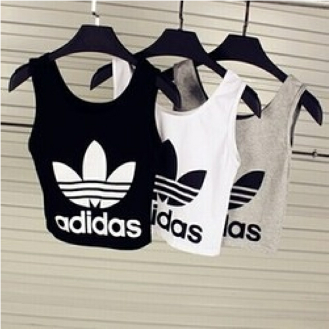 Outfits With Adidas Shirt Black And White (800x800), Png Download