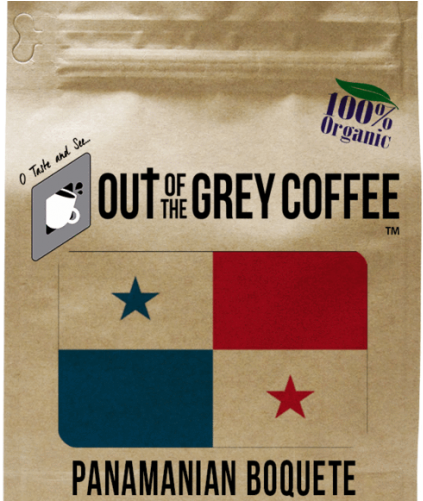 Out Of The Grey Panama Boquete Logo - Label (690x500), Png Download