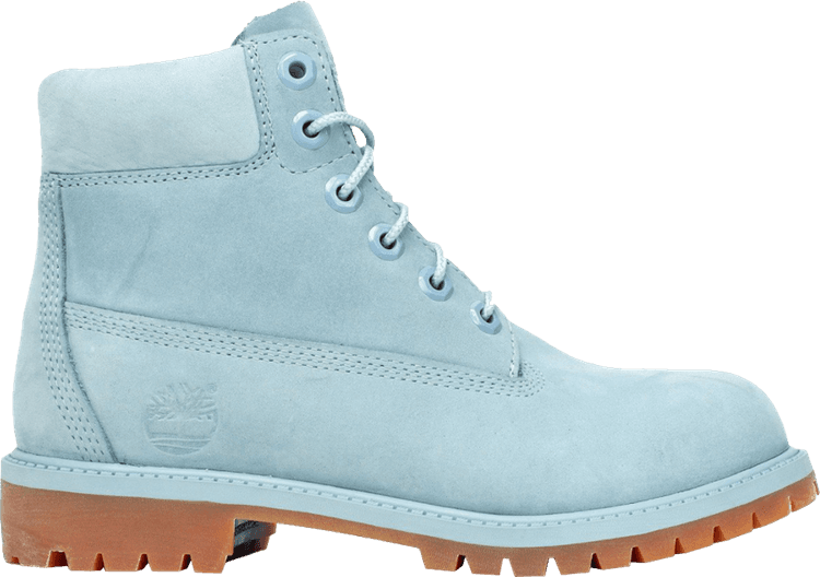Timberland 6 Inch Premium Junior 'blue' - Work Boots (750x528), Png Download