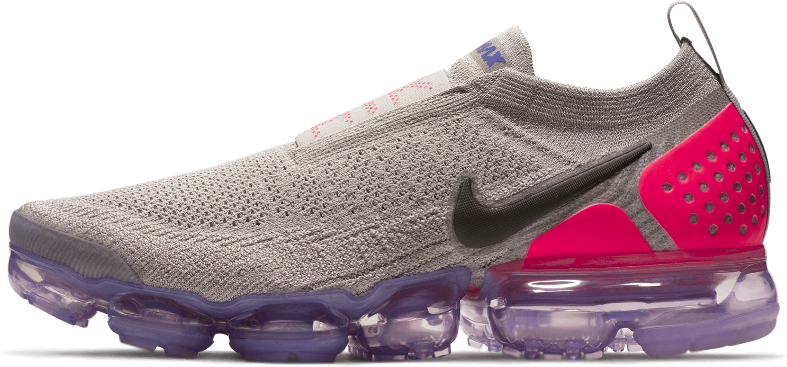 Vapormax Fk Moc 2 Moon Particle / Solar Red - Ah7006 201 (2000x2000), Png Download