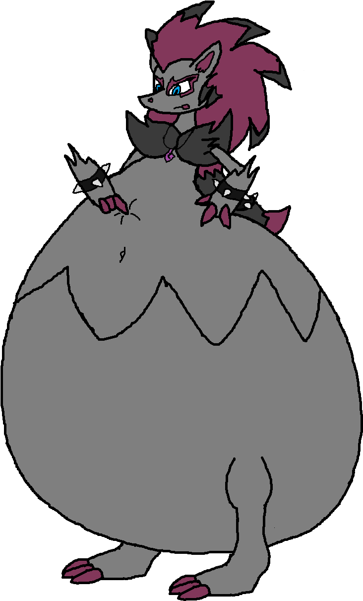 She's A Very Big Mirage - Bottom Heavy Zoroark (960x1440), Png Download