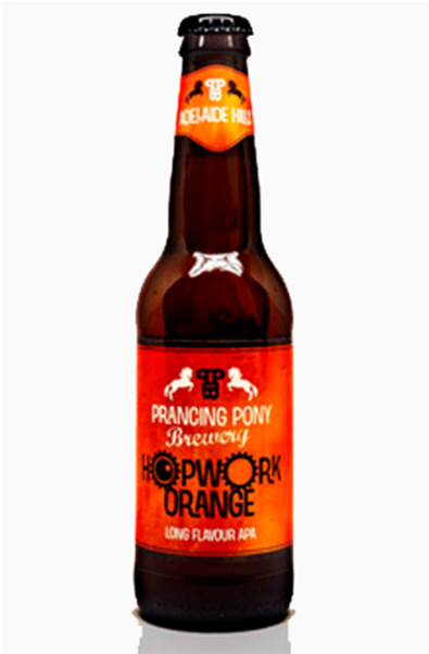 Prancing Pony Hopwork Orange - Beer Bottle (600x600), Png Download