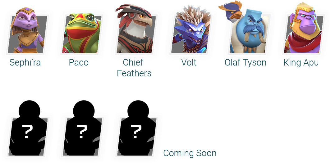 Characters - Brawlout Chief Feathers (1079x566), Png Download