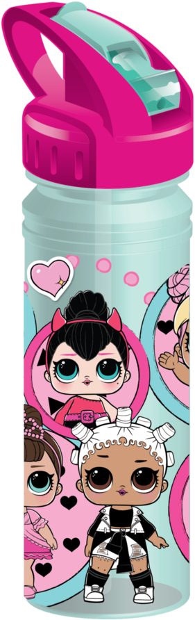 *new* Lol Surprise 769ml Soft Spout Tritan Drink Bottle - Water Bottle (618x1024), Png Download