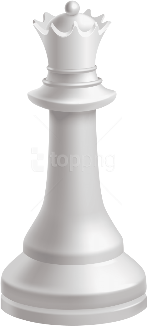 Free Png Download Queen White Chess Piece Clipart Png - White Chess Pieces Queen (480x1051), Png Download