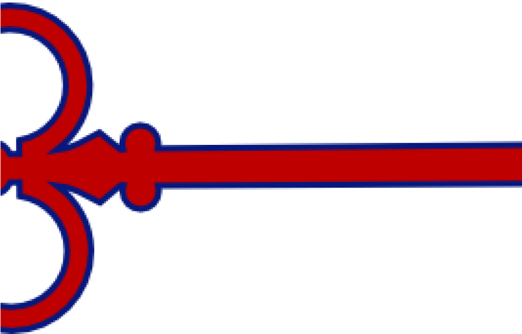 Skeleton Key Clipart Red Skeleton Key Clip Art At Clker - Clip Art (1024x1024), Png Download