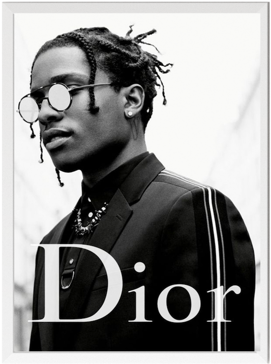 Asap Rocky Dior Poster (800x800), Png Download