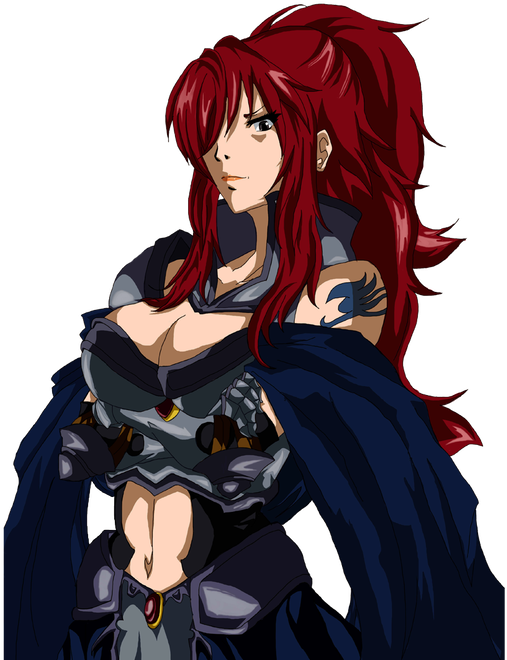 Fairy Tail Erza Scarlet Render Wwwtopsimagescom - Fairy Tail Older Erza (1192x670), Png Download