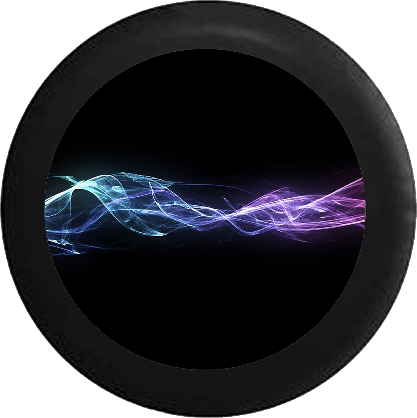 Radio Neon Sound Waves (1427x1431), Png Download