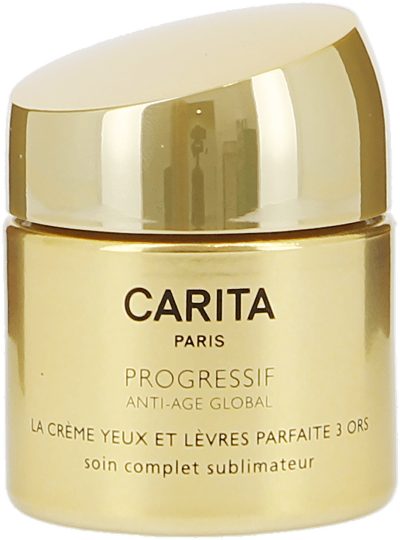 Carita Progressif Anti-age Perfect Trio Of Gold Eyes - Carita Paris (1200x1200), Png Download