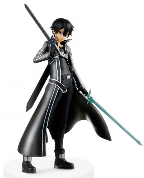 Sao Kirito Figure Banpresto (600x600), Png Download