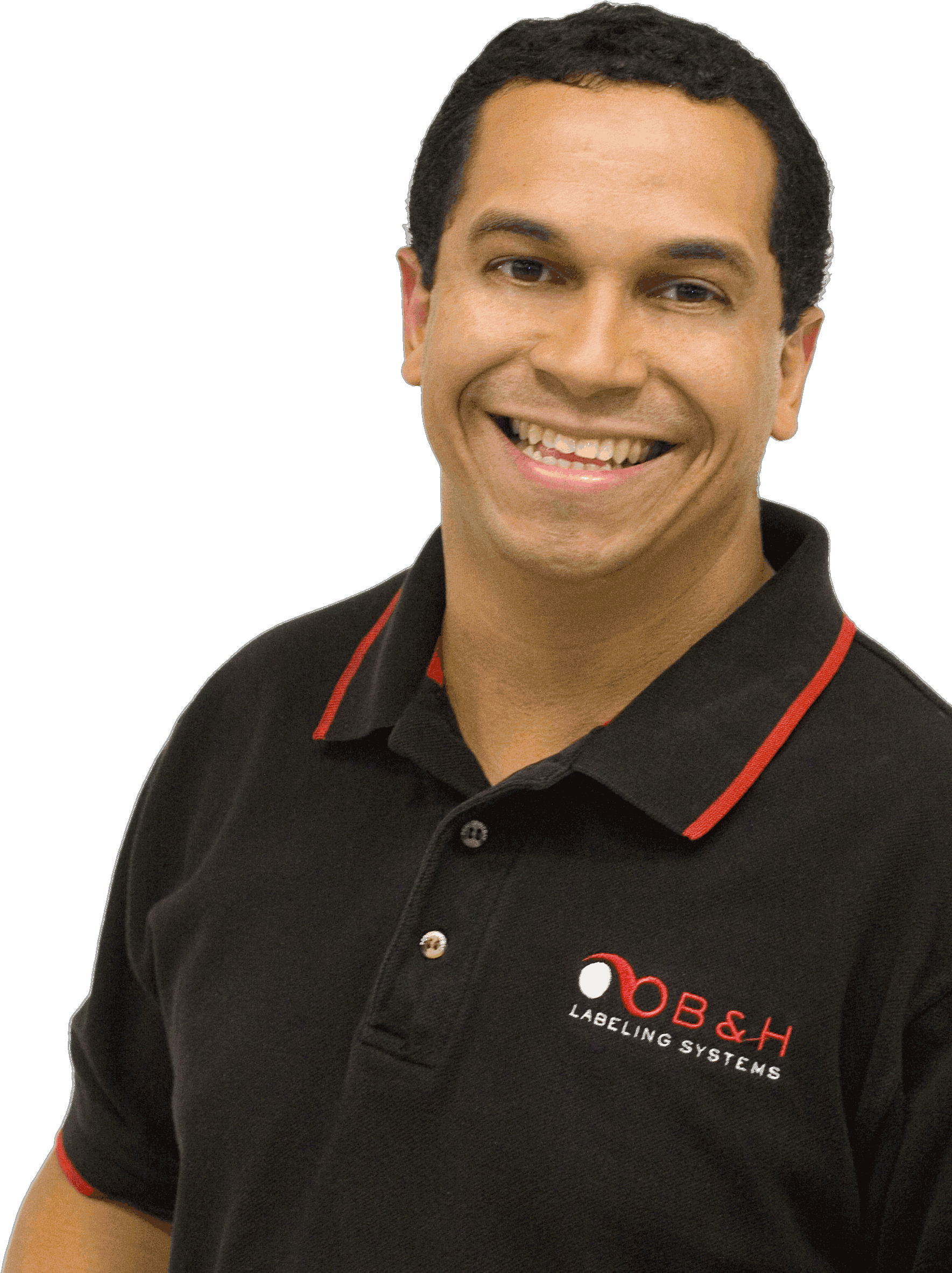 B H Labeling Service For Home Page - Transparent Guy (1806x2388), Png Download