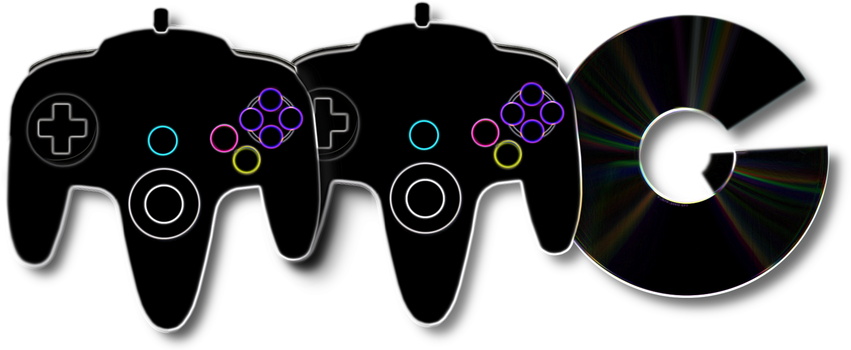 Main Menu Games - Game Controller (1700x704), Png Download