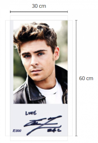 Promi-stuff - Zac Efron Poster (572x572), Png Download