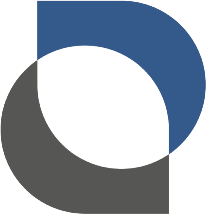 Oxbow Blue & Grey On Transparent Logo - Circle (920x958), Png Download