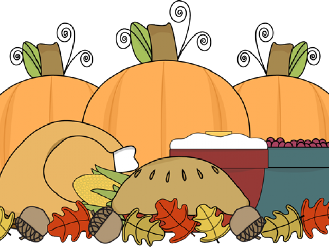 Thanksgiving Food Clipart Transparent (640x480), Png Download